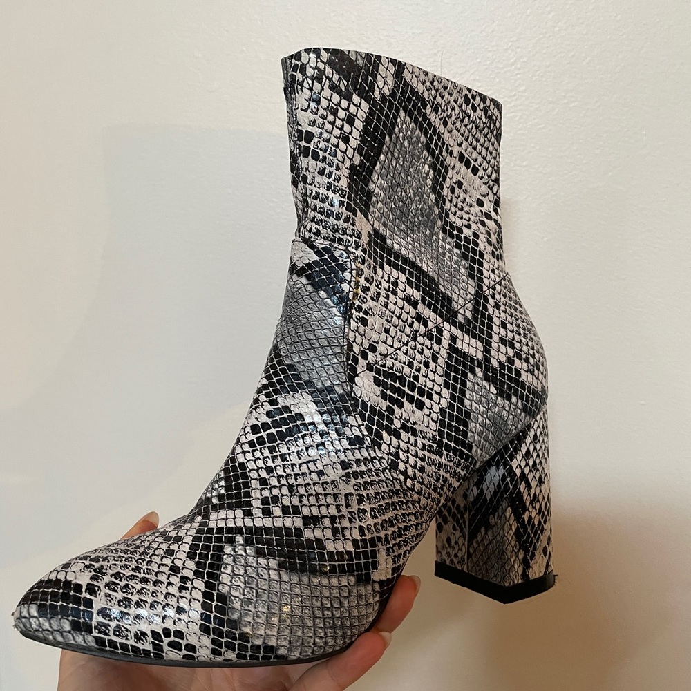 Public Desire Snakeskin Boots